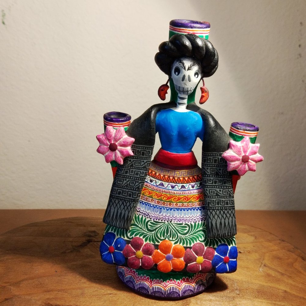 CANDELERO FRIDA - CANDLE HOLDER FROM MEXICO